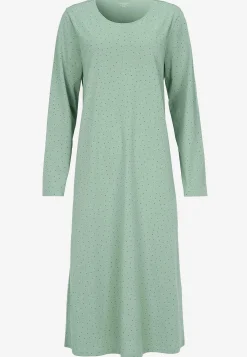 New Mönstrat, långt nattlinne Plus Size|Sov- & Myskläder