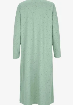 New Mönstrat, långt nattlinne Plus Size|Sov- & Myskläder