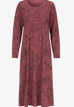 Best Mönstrat, långt nattlinne Plus Size|Sov- & Myskläder