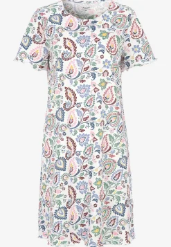 Mönstrat nattlinne Plus Size|Sov- & Myskläder