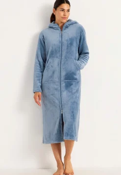 New Morgonrock i fleece Plus Size|Sov- & Myskläder