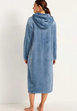 New Morgonrock i fleece Plus Size|Sov- & Myskläder