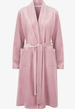 Sale Morgonrock i velour Plus Size|Sov- & Myskläder