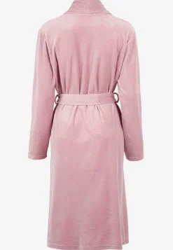 Sale Morgonrock i velour Plus Size|Sov- & Myskläder