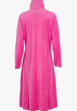Best Morgonrock i velour Wilma Basplagg|Plus Size