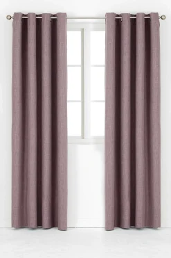 Discount Mörkläggningsgardin enfärgad Ellen 2-pack Gardiner|Flerpack