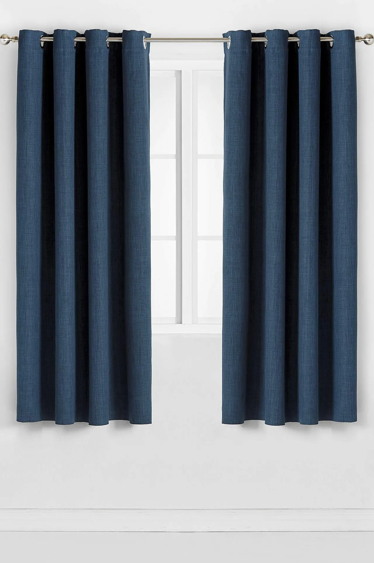 Online Mörkläggningsgardin enfärgad Ellen 2-pack Gardiner|Flerpack
