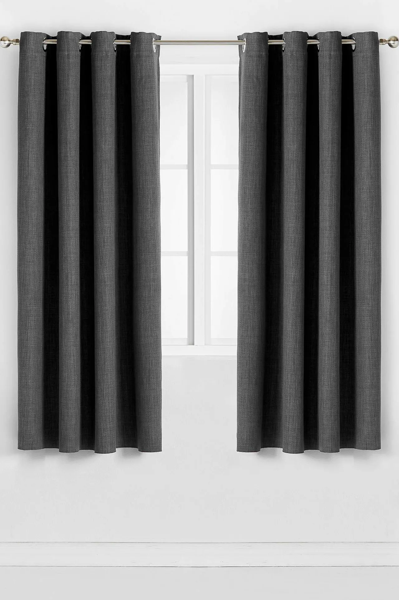 Mörkläggningsgardin enfärgad Ellen 2-pack Gardiner|Flerpack