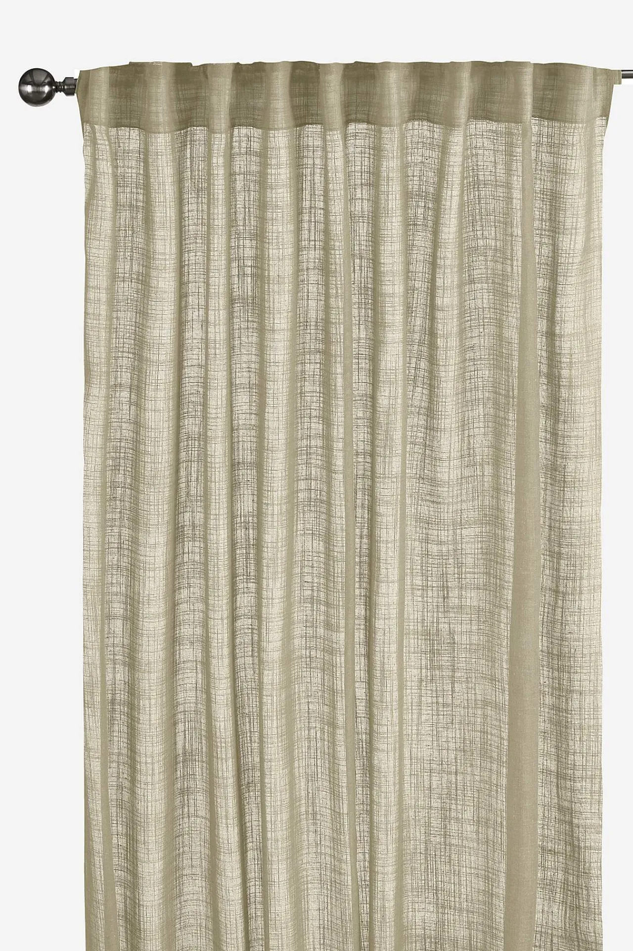 Sale Multibandslängder med linnelook 2-pack Gardiner|Flerpack