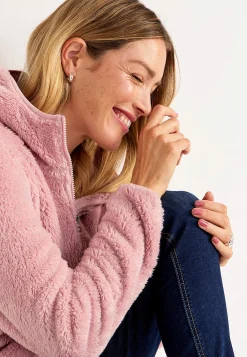 Discount Mysig fleecejacka med huva Jackor & Kappor|Fritidskläder