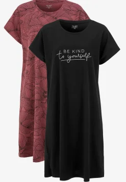 Hot Nattlinne i bomull 2-pack Flerpack|Plus Size