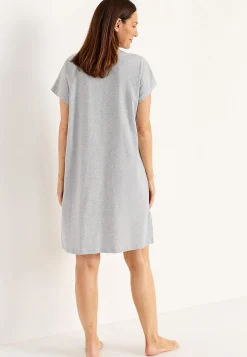 New Nattlinne med v-ringning Plus Size|Sov- & Myskläder