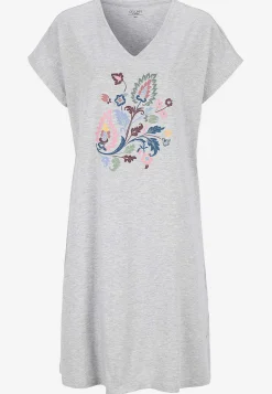 New Nattlinne med v-ringning Plus Size|Sov- & Myskläder