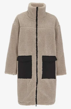 Discount Pilejacka med hög krage Jackor & Kappor|Fritidskläder