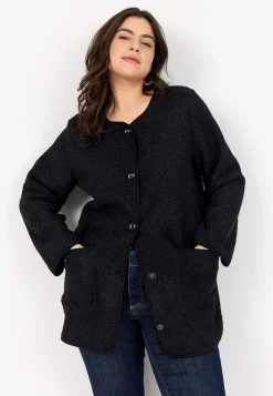 Outlet Pilejacka med texturerat tyg Jackor & Kappor|Plus Size