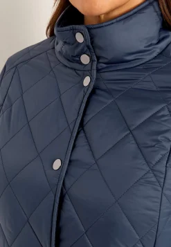 Sale Quiltad jacka med tryckknappar Jackor & Kappor|Fritidskläder
