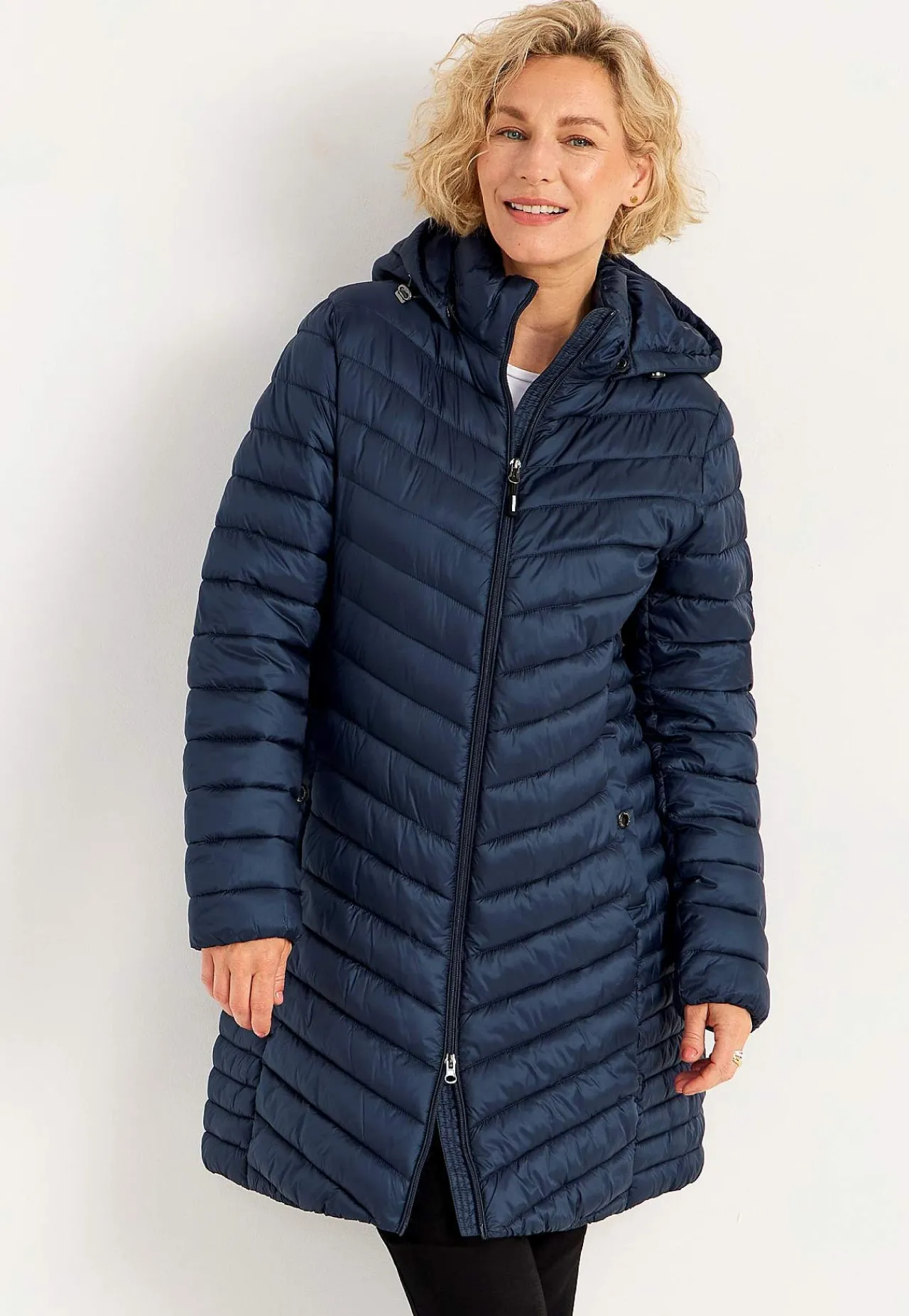 Clearance Quiltad lättviktsjacka Jackor & Kappor|Plus Size