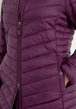 Quiltad lättviktsjacka Jackor & Kappor|Plus Size