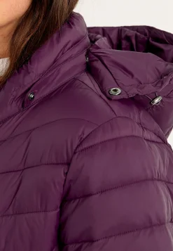 Quiltad lättviktsjacka Jackor & Kappor|Plus Size