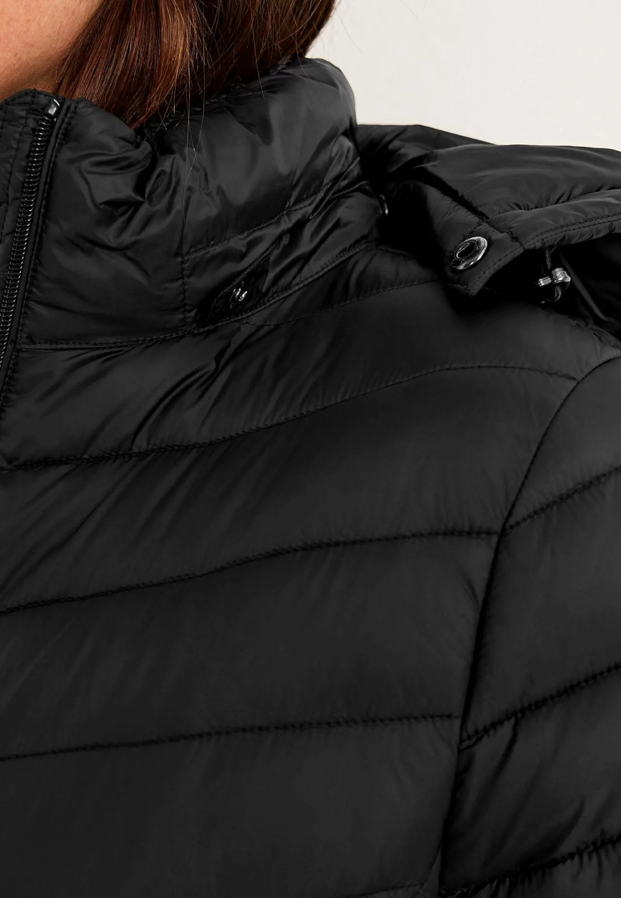 New Quiltad lättviktsjacka Jackor & Kappor|Plus Size