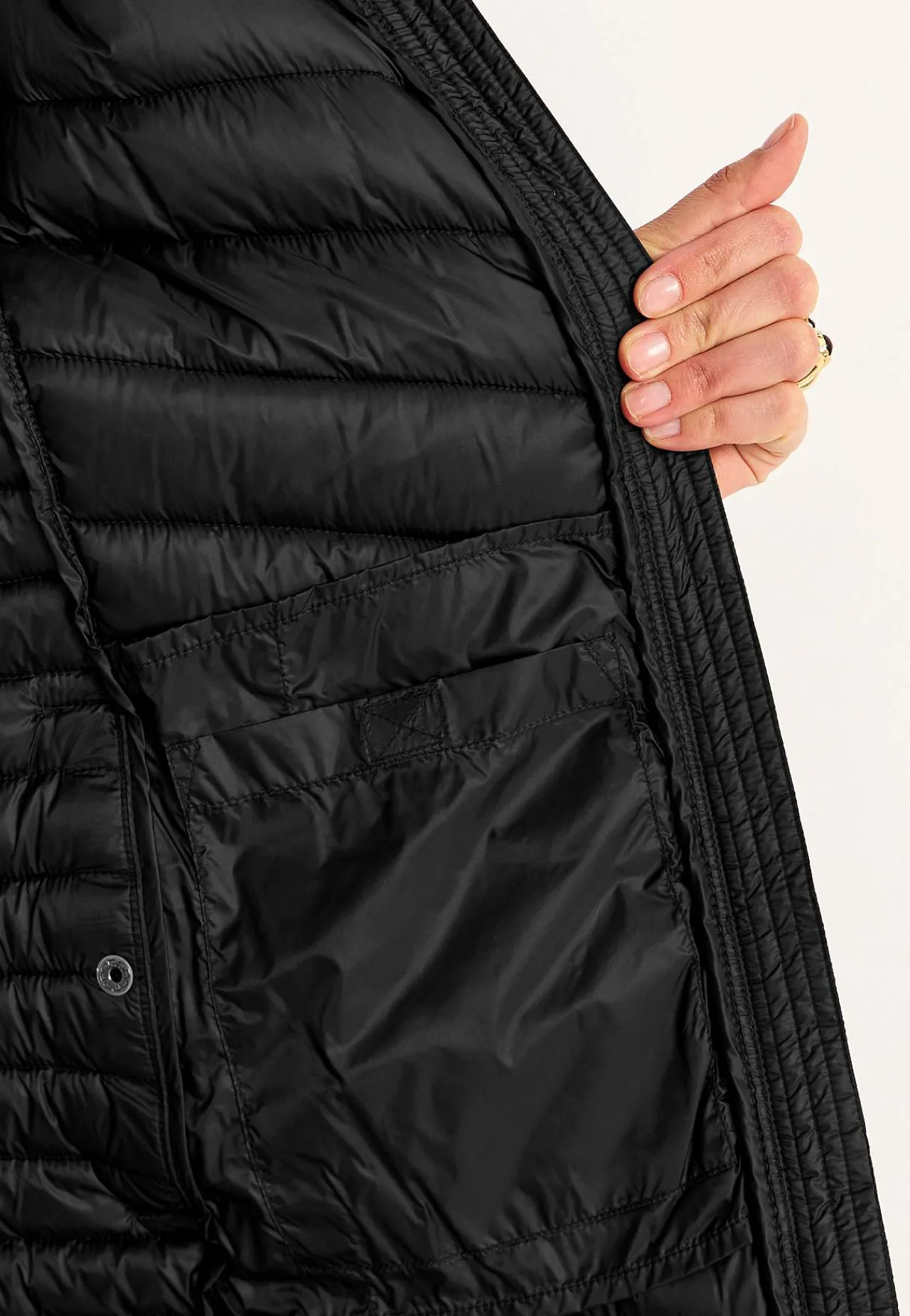 New Quiltad lättviktsjacka Jackor & Kappor|Plus Size