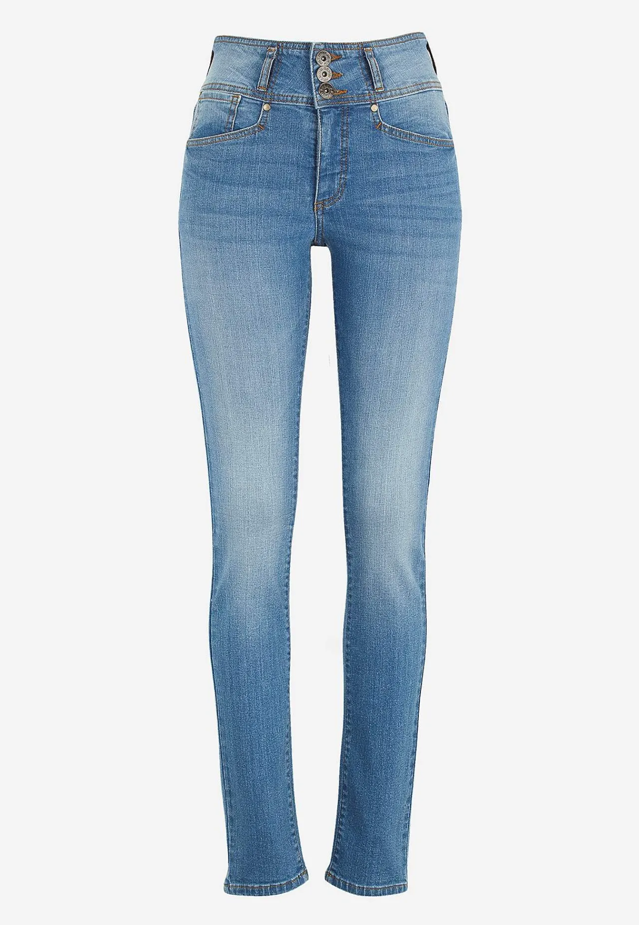 Online Raka jeans med hög midja Byxor|Jeans