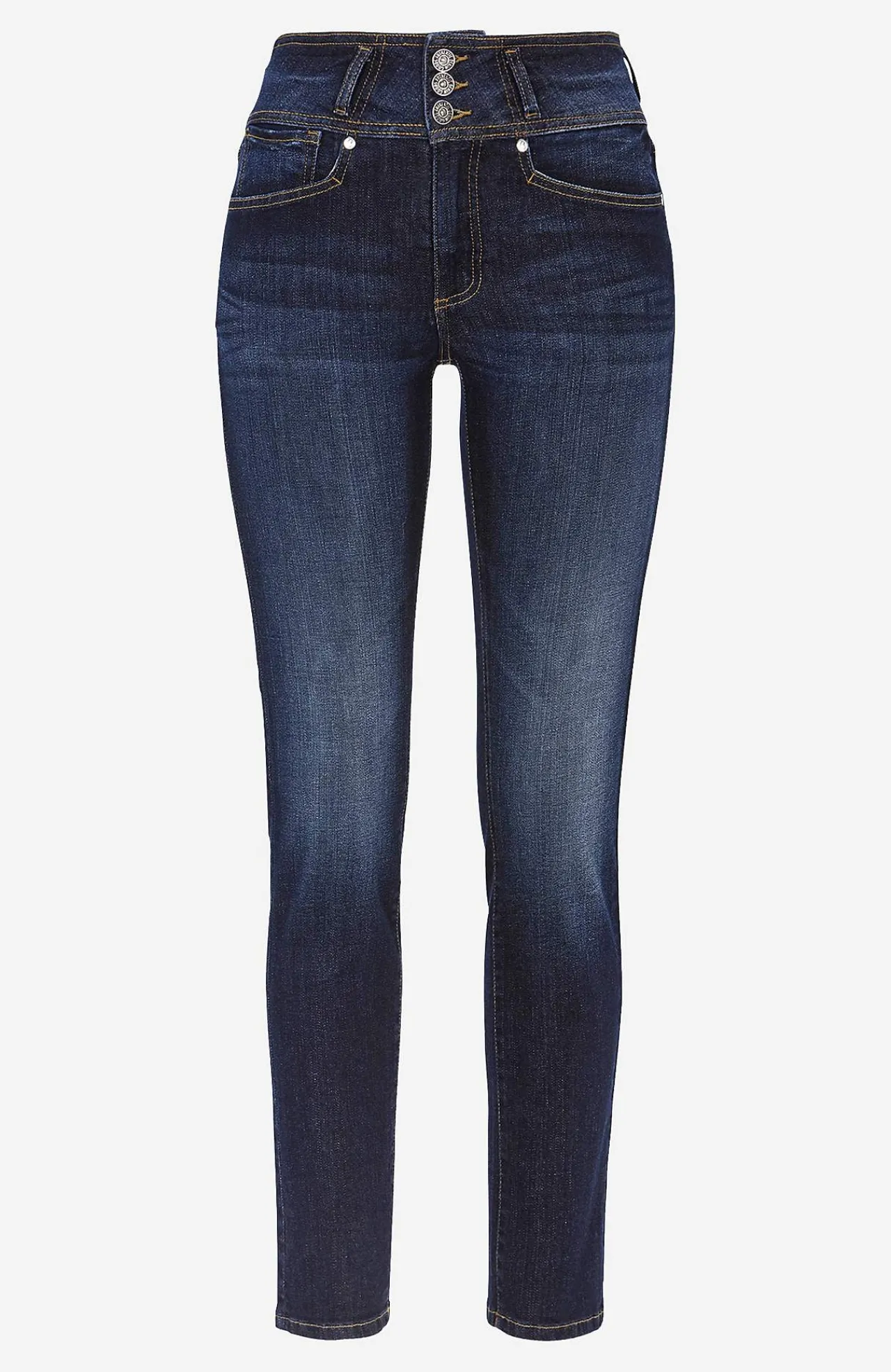 Sale Raka jeans med hög midja Byxor|Jeans