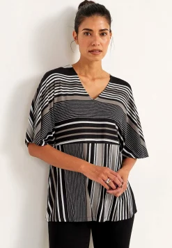 Best Randig trikåtopp Toppar & T-Shirts|Plus Size
