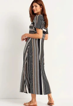 Outlet Randig viskosklänning Klänningar & Kjolar|Plus Size