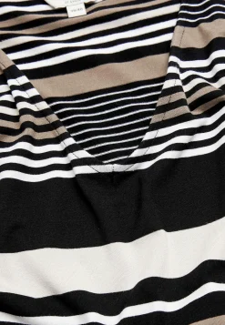 Outlet Randig viskosklänning Klänningar & Kjolar|Plus Size