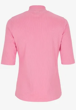 Hot Ribbad topp med polokrage Tröjor & Cardigans|Toppar & T-Shirts
