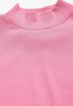 Hot Ribbad topp med polokrage Tröjor & Cardigans|Toppar & T-Shirts