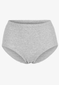 Outlet Ribbad trosa i bomull 6-pack Basplagg|Plus Size
