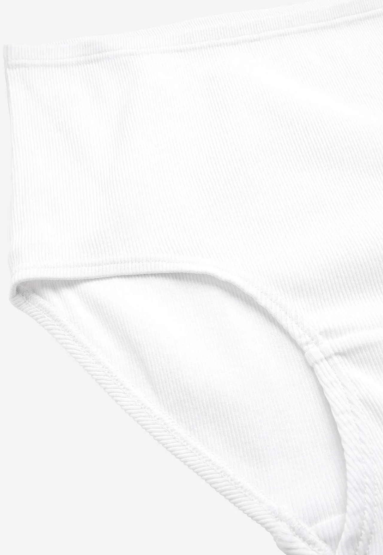 Outlet Ribbad trosa i bomull 6-pack Basplagg|Plus Size