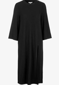 Outlet Ribbstickad klänningstunika Klänningar & Kjolar|Plus Size