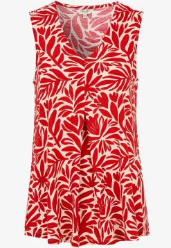 Best Ärmlös trikåtopp med v-ringning Toppar & T-Shirts|Plus Size