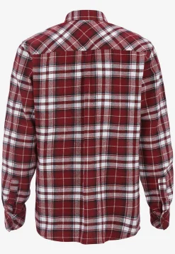 New Rutig flanellskjorta Skjortor|Plus Size