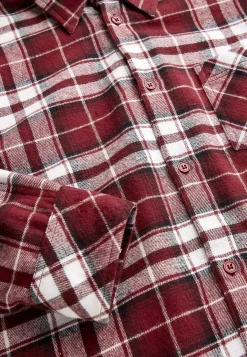 New Rutig flanellskjorta Skjortor|Plus Size