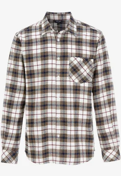 Discount Rutig flanellskjorta Skjortor|Plus Size