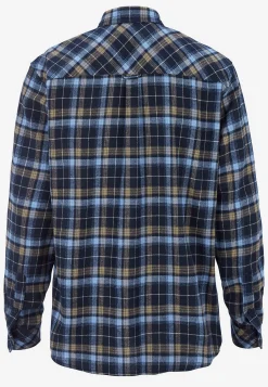 New Rutig flanellskjorta Skjortor|Plus Size