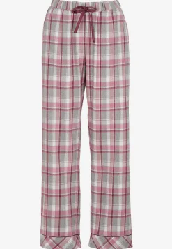 Clearance Rutig pyjamas i flanell Plus Size|Sov- & Myskläder