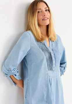 Discount Rymlig jeansklänning Klänningar & Kjolar|Jeansplagg
