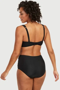 Online Rynkad bikinitrosa med hög midja Honolulu Badkläder|Plus Size