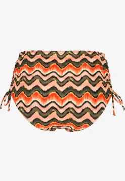 Sale Rynkad bikinitrosa med hög midja Badkläder|Plus Size