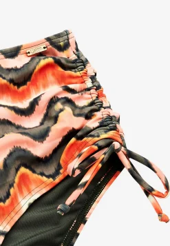 Sale Rynkad bikinitrosa med hög midja Badkläder|Plus Size