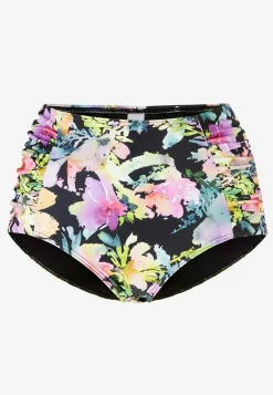 Sale Rynkad bikinitrosa med hög midja Badkläder|Plus Size