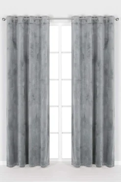Discount Sammetslängder med öljetter 2-pack Gardiner|Flerpack