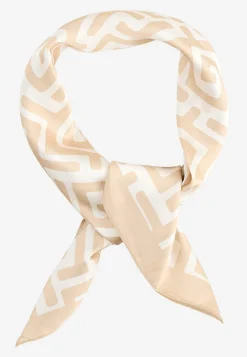Hot Scarf i mönstrad satäng Accessoarer