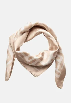 Hot Scarf i mönstrad satäng Accessoarer