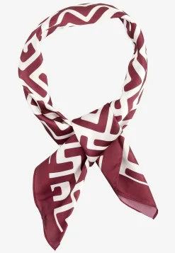 Hot Scarf i mönstrad satäng Accessoarer